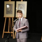 12.09.2019 Kielce. Mała scena KCK. 35 lecie Kieleckiego Oddziału Związku Literatów Polskich. Wicewojewoda Bartłomiej Dorywalski / Jarosław Kubalski / Radio Kielce