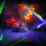 13.09.2019 Kielce. KCK. European Rover Challenge. Gala otwarcia. Pokaz laserów / Jarosław Kubalski / Radio Kielce