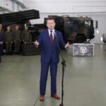 19.09.2019 Skarżysko - Kamienna. Podpisanie umowy  na dostawę dla wojska pocisków rakietowych Feniks. Minister Obrony Narodowej Mariusz Błaszczak / Jarosław Kubalski / Radio Kielce