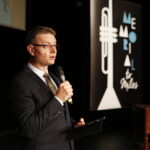 23.09.2019 Kielce. Mała scena KCK. Rozpoczęcie festiwalu Memorial To Miles projekcją filmu dokumentalnego. Słowo wstępne Michał Sierlecki / Jarosław Kubalski / Radio Kielce