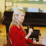 23.09.2019 Kielce. Magdalena Ogórek podczas spotkania autorskiego w Muzeum Narodowym / Jarosław Kubalski / Radio Kielce