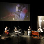 24.09.2019 Kielce. Mała scena KCK. Festiwal Memorial To Miles. Koncert zespołu Gary Hammond Quartet w składzie Mariusz Mucha – gitara, Zbigniew Zagóra – perkusja, Paweł Janaszek – gitara basowa, Jacek Klesyk – organy Hammonda / Jarosław Kubalski / Radio Kielce