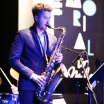 25.09.2019 Kielce. Mała scena KCK. Memorial To Miles. Michalska & Jarzmik Quintet w składzie: Patrycja Michalska - wokal, Adam Jarzmik - fortepian, Kuba Łępa - saksofon, Mateusz Szewczyk - kontrabas i Stefan Raczkowski - perkusja / Jarosław Kubalski / Radio Kielce