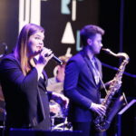 25.09.2019 Kielce. Mała scena KCK. Memorial To Miles. Michalska & Jarzmik Quintet w składzie: Patrycja Michalska - wokal, Adam Jarzmik - fortepian, Kuba Łępa - saksofon, Mateusz Szewczyk - kontrabas i Stefan Raczkowski - perkusja / Jarosław Kubalski / Radio Kielce