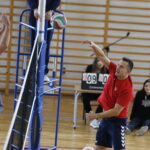 25.09.2019 Kielce. Europejski Dzień Sportu. Mecz pomiędzy zespołami Kuratorium Oświaty w Kielcach i Urzędu Marszałkowskiego Województwa Świętokrzyskiego w hali sportowej VI LO / Jarosław Kubalski / Radio Kielce