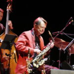 27.09.2019 Kielce. Duża scena KCK. Festiwal Memorial To Miles. Zbigniew Namysłowski Quintet w składzie: Zbigniew Namysłowski - saksofon, Jacek Namysłowski – puzon, Sławomir Jaskułke – fortepian, Michał Kapczuk – bas oraz Patryk Dobosz – perkusja / Jarosław Kubalski / Radio Kielce