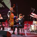 27.09.2019 Kielce. Duża scena KCK. Festiwal Memorial To Miles. Zbigniew Namysłowski Quintet w składzie: Zbigniew Namysłowski - saksofon, Jacek Namysłowski – puzon, Sławomir Jaskułke – fortepian, Michał Kapczuk – bas oraz Patryk Dobosz – perkusja / Jarosław Kubalski / Radio Kielce