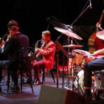 27.09.2019 Kielce. Duża scena KCK. Festiwal Memorial To Miles. Zbigniew Namysłowski Quintet w składzie: Zbigniew Namysłowski - saksofon, Jacek Namysłowski – puzon, Sławomir Jaskułke – fortepian, Michał Kapczuk – bas oraz Patryk Dobosz – perkusja / Jarosław Kubalski / Radio Kielce