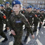 27.09.2019 Kielce. Ślubowanie klas mundurowych ZDZ / Jarosław Kubalski / Radio Kielce