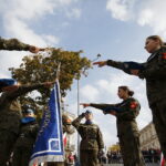 27.09.2019 Kielce. Ślubowanie klas mundurowych ZDZ / Jarosław Kubalski / Radio Kielce