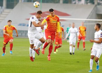 24.09.2019 Kielce. Mecz Pucharu Polski Korona Kielce - Zagłębie Lubin / Jarosław Kubalski / Radio Kielce