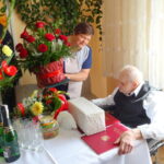 06.09.2019. Kosowice. Setne urodziny Antoniego Wójcika, żołnierza Armii Krajowej, ps. Tatar / Emilia Sitarska / Radio Kielce