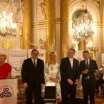 26.09.2019. Warszawa. Gala finałowa konkursu „Lodołamacze”. Pierwszy z prawej: Robert Kotowski, dyrektor Muzeum Narodowego w Kielcach / Krzysztof Słoń