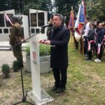 17.09.2019 Staszów. Uroczystości patriotyczne. 17.09.2019 Staszów. Uroczystości patriotyczne. Na zdjęciu Leszek Kopeć - burmistrz Staszowa / Grażyna Szlęzak-Wójcik / Radio Kielce