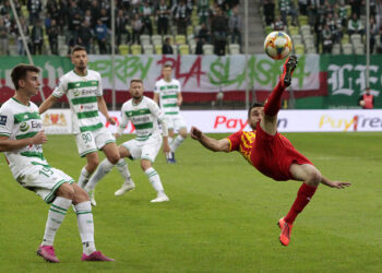 Gdańsk. Mecz Lechia Gdańsk - Korona Kielce / Krzysztof Bujnowicz / Radio Kielce