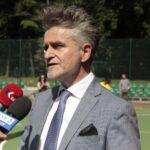 06.09.2019. Zgórsko. IV Wojewódzki Turniej w Boccie. Na zdjęciu: Krzysztof Słoń - senator PiS / Krzysztof Bujnowicz / Radio Kielce