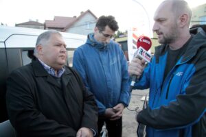 18.09.2019 Kielce. Program "Interwencja" / Krzysztof Bujnowicz / Radio Kielce