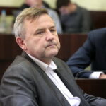 Uroczysta, pożegnalna sesja kieleckiej rady miasta w ratuszu. Podsumowanie działalności samorządu Kielc w kadencji 2014 – 2018. Jarosław Machnicki - Radny Rady Miasta Kielce / Marzena Mąkosa / Radio Kielce