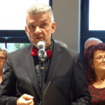 Otwarcie nowej siedziby galerii Fotografii w Ostrowieckim Browarze Kultury. Na zdjęciu: Marek Cichosz, dyrektor Miejskiego Centrum Kultury / Emilia Sitarska / Radio Kielce