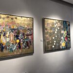 01.09.2019. Sandomierz. Wystawa prac Artura Kardamasza w BWA / Grażyna Szlęzak-Wójcik / Radio Kielce