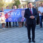 05.09.2019. Ostrowiec Św. Inauguracja kampanii wyborczej przez Andrzeja Kryja / Emilia Sitarska / Radio Kielce