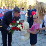 05.09.2019. Ostrowiec Św. Inauguracja kampanii wyborczej przez Andrzeja Kryja / Emilia Sitarska / Radio Kielce