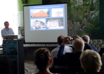 07.09.2019. Ostrowiec Świętokrzyski. Sesja popularnonaukowa „Ci, co Ostrowiec budowali” / Emilia Sitarska / Radio Kielce