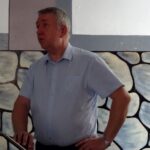 07.09.2019. Ostrowiec Świętokrzyski. Sesja popularnonaukowa „Ci, co Ostrowiec budowali”. Waldemar Brociek - prelegent / Emilia Sitarska / Radio Kielce