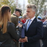Kielce. 19.09.2019. Jubileusz 30-lecia istnienia Centrum Przygotowań do Misji Zagranicznych. Na zdjęciu: Krzysztof Słoń - senator / Wiktor Taszłow / Radio Kielce