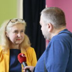 Kielce. 24.09.2019. Szkolenie dla nauczycieli najmłodszych klas podstawówki. Na zdjęciu: Monika Czajkowska / Wiktor Taszłow / Radio Kielce