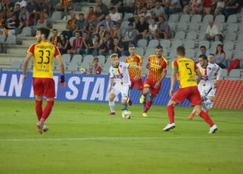 Mecz Korona Kielce - Jagiellonia Białystok / Wiktor Taszłow / Radio Kielce
