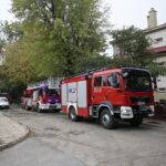 Kielce. 25.09.2019. Pożar pustostanu na ulicy Klonowej / Wiktor Taszłow / Radio Kielce