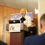 Kielce. 25.09.2019. Regionalna konferencja " Rodzinna piecza zastępcza - perspektywy i wyzwania" . Na zdjęciu: Renata Janik - wicemarszałek Województwa Świętokrzyskiego / Wiktor Taszłow / Radio Kielce