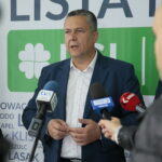 Kielce. 25.09.2019. Konferencja PSL. Na zdjęciu: Grzegorz Gałuszka - kandydat do Sejmu / Wiktor Taszłow / Radio Kielce