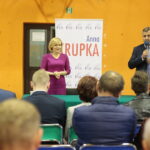 26.09.2019. Daleszyce. Spotkanie Anny Krupki, wiceminister sportu i turystyki z mieszkańcami gminy / Wiktor Taszłow / Radio Kielce