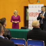 26.09.2019. Daleszyce. Spotkanie Anny Krupki, wiceminister sportu i turystyki z mieszkańcami gminy / Wiktor Taszłow / Radio Kielce