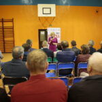 26.09.2019. Daleszyce. Spotkanie Anny Krupki, wiceminister sportu i turystyki z mieszkańcami gminy / Wiktor Taszłow / Radio Kielce