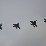 MSPO. Pokazowy lot myśliwców / Wiktor Taszłow / Radio Kielce