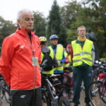 28.09.2019. Kielce. VII Pielgrzymka Rowerowa na Święty Krzyż. Ks. biskup Marian Florczyk / Wiktor Taszłow / Radio Kielce