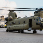 MSPO. Przylot śmigłowców / Wiktor Taszłow / Radio Kielce