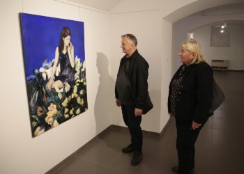 28.09.2019. Kielce. „60+ Kultura” w Biurze Wystaw Artystycznych w Kielcach / Wiktor Taszłow / Radio Kielce