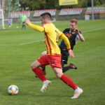 28.09.2019. Kielce. Derby regionu świętokrzyskiego. Korona II Kielce - KSZO Ostrowiec / Wiktor Taszłow / Radio Kielce