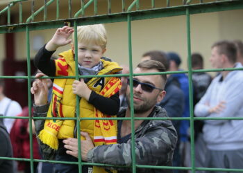 28.09.2019. Kielce. Derby regionu świętokrzyskiego. Korona II Kielce - KSZO Ostrowiec / Wiktor Taszłow / Radio Kielce