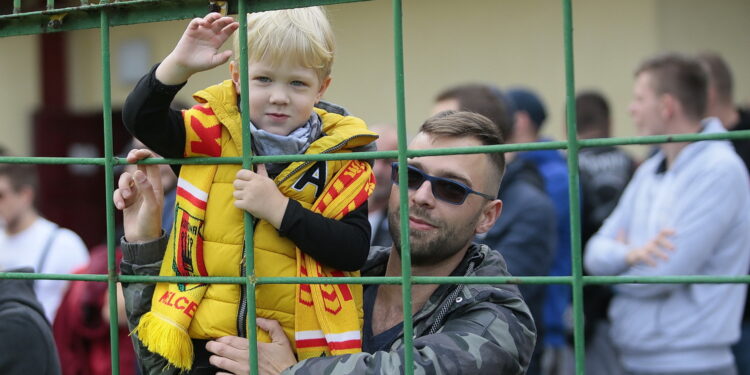 28.09.2019. Kielce. Derby regionu świętokrzyskiego. Korona II Kielce - KSZO Ostrowiec / Wiktor Taszłow / Radio Kielce