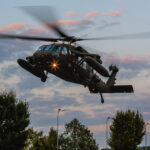MSPO. Przylot śmigłowców / Wiktor Taszłow / Radio Kielce