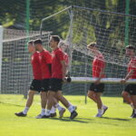 Trening Korony Kielce / Wiktor Taszłow / Radio Kielce