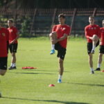 Trening Korony Kielce / Wiktor Taszłow / Radio Kielce