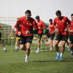 Trening Korony Kielce / Wiktor Taszłow / Radio Kielce