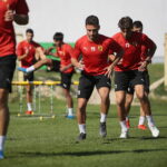 Trening Korony Kielce / Wiktor Taszłow / Radio Kielce