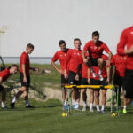 Trening Korony Kielce / Wiktor Taszłow / Radio Kielce